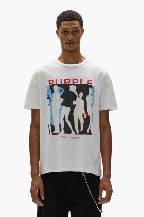 purple brand Jive Tee Light Indigo
