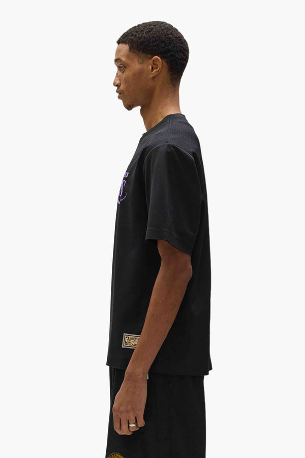 Purple Brand LA Lakers Mesh Tee Black