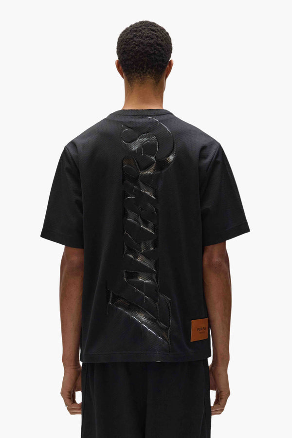 Purple Brand LA Lakers Mesh Tee Black