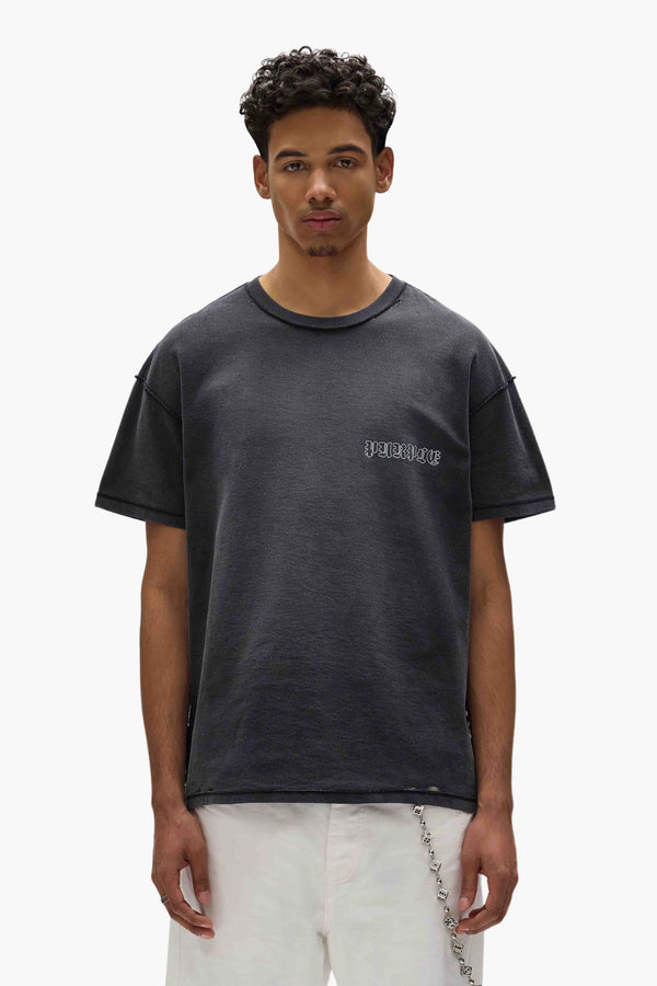purple brand Liberty Tee Black