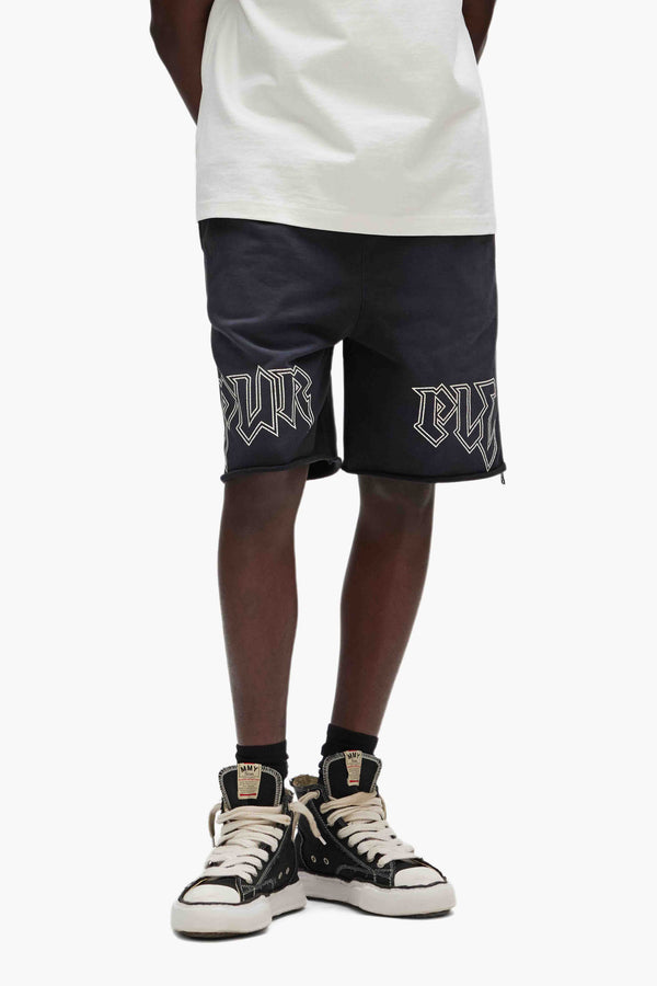 Purple Brand Metal Shorts Black