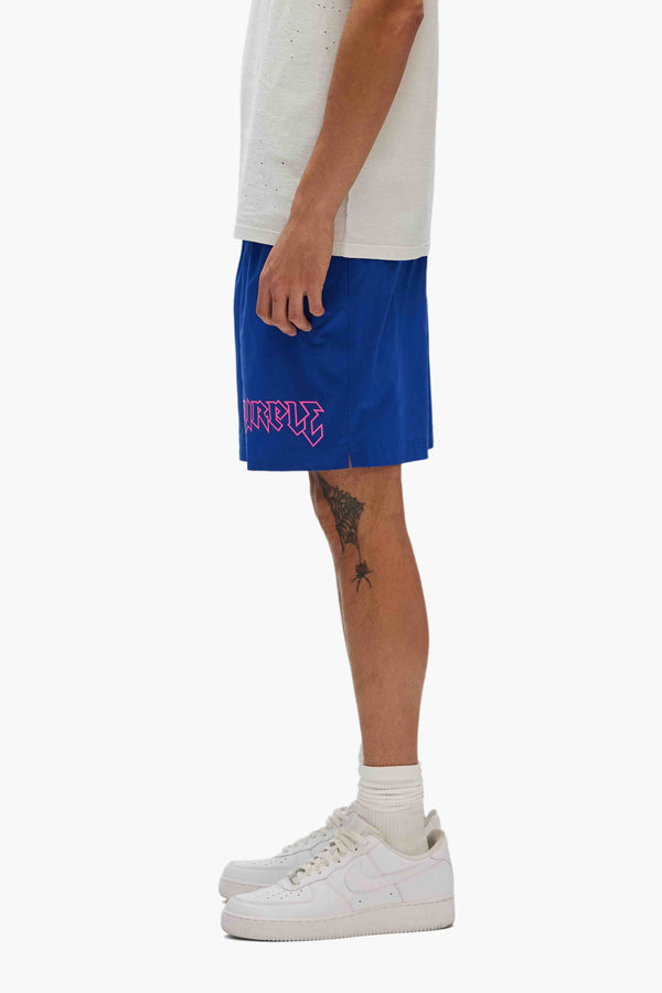 Purple Brand Metal Swim Shorts Blue