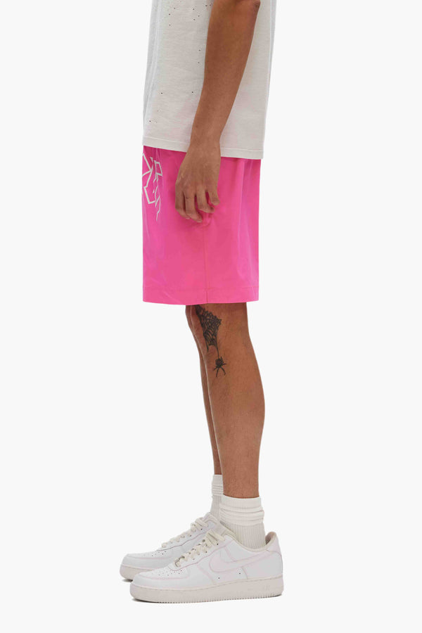 Purple Brand Metal Swim Shorts Pink