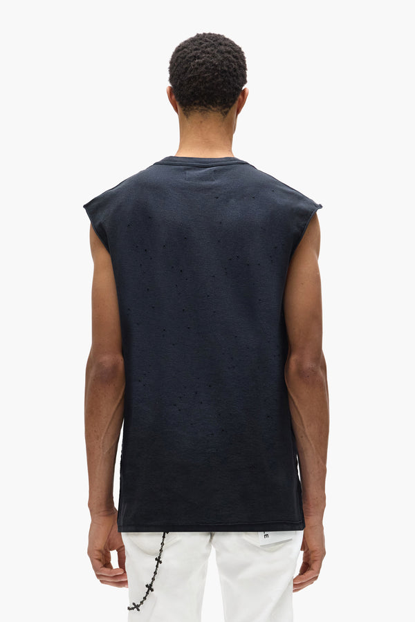 Purple Brand Metal Tank Top Black