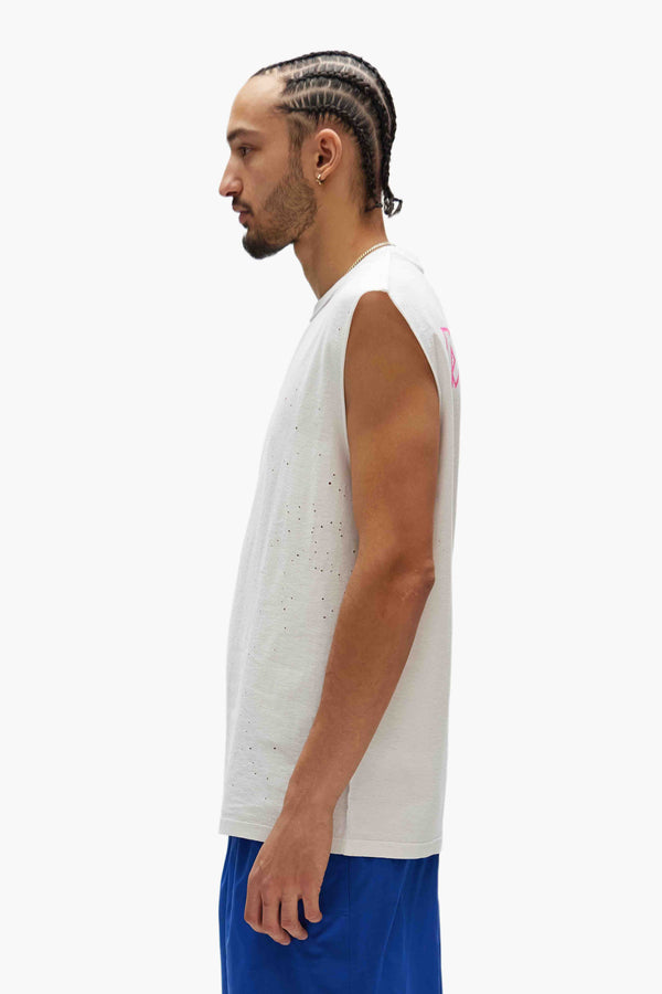 Purple Brand Metal Tank Top Light Indigo