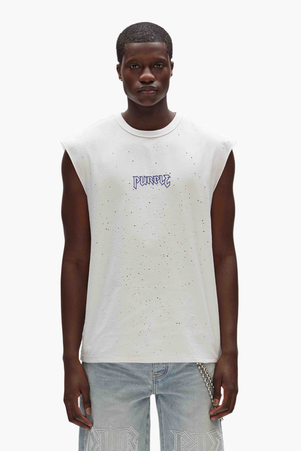 purple brand Metal Tank Top Light Indigo