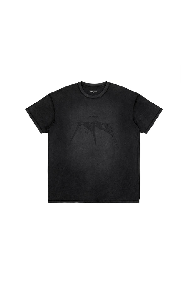 Purple Brand Metal Tee Black