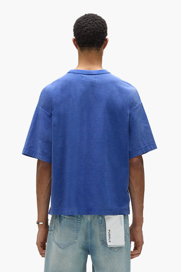 Purple Brand Metal Tee Blue