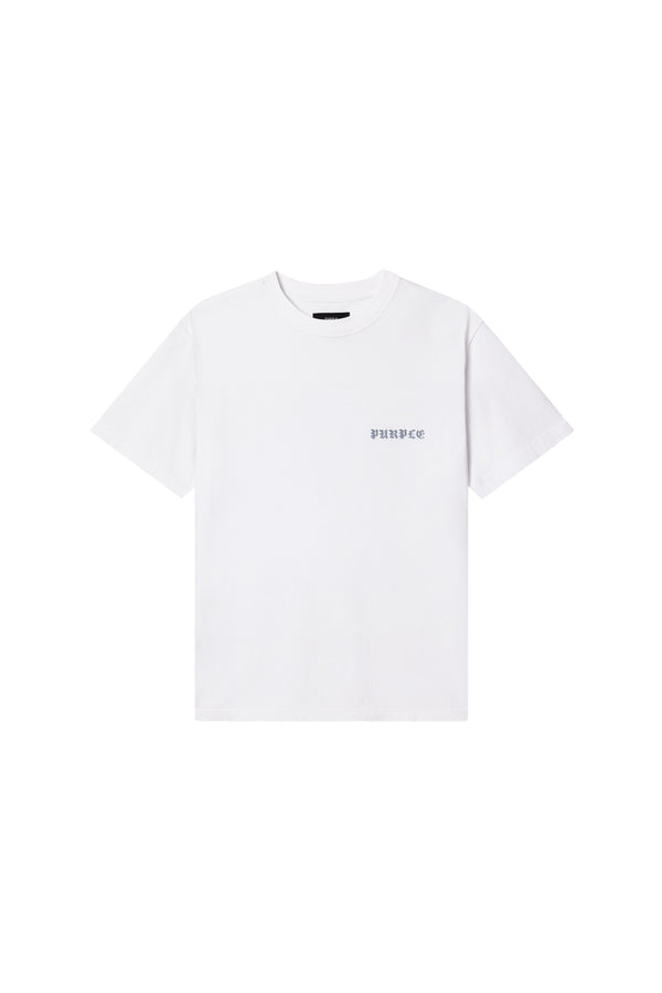 Purple Brand Nails Tee Light Indigo