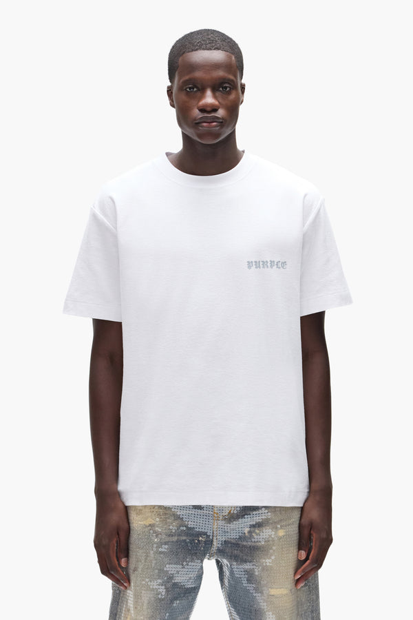 purple brand Nails Tee Light Indigo