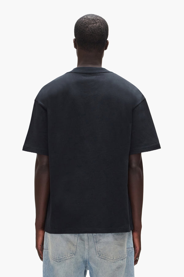 Purple Brand Outlines Tee Black