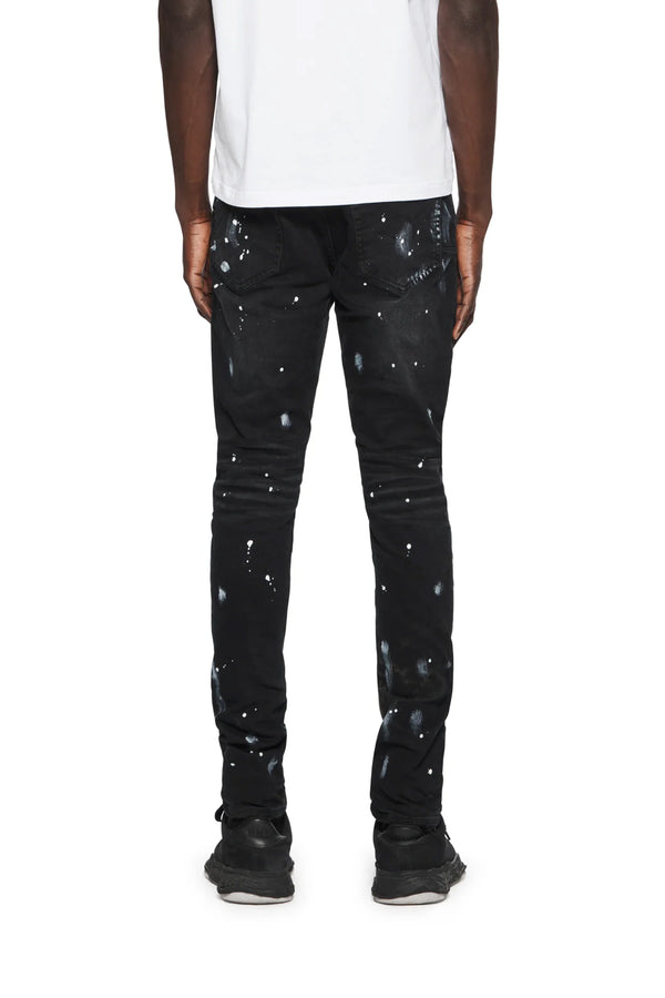 Purple Brand P001 Black Resin Knee Slit Black