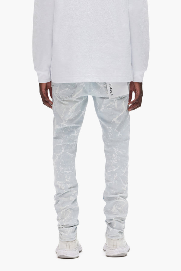 Purple Brand P001 Cracked White Light Indigo