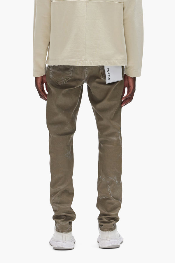 Purple Brand P001 Fracture Coated Tan