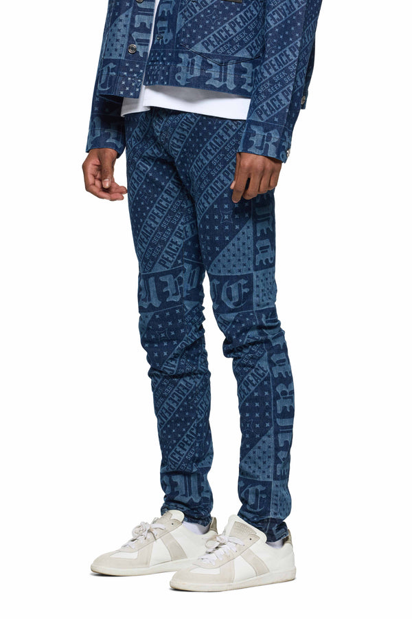 Purple Brand P001 Laser Flag Blue