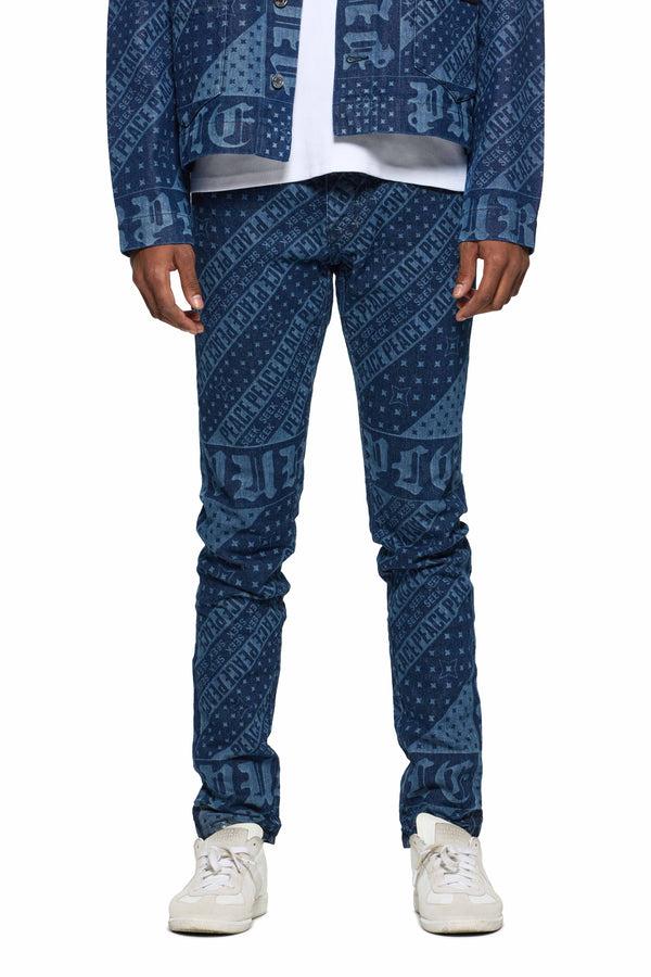 purple brand P001 Laser Flag Blue