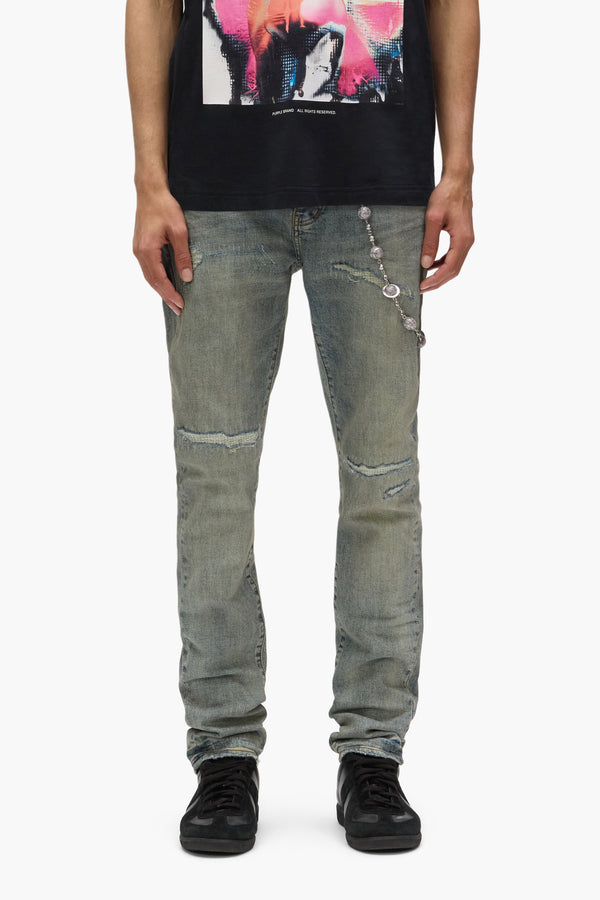 purple brand P001 Light Blue Vintage Light Indigo