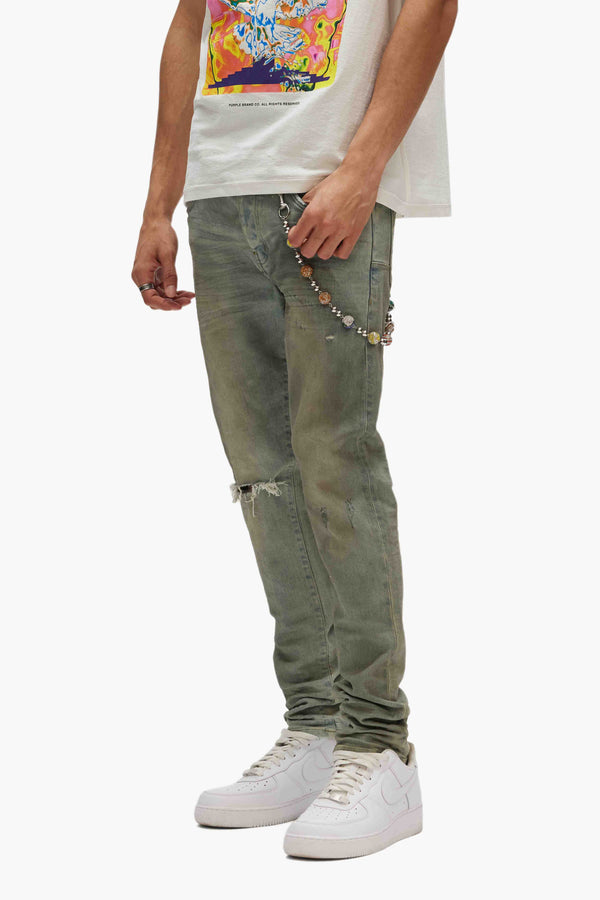 Purple Brand P001 Light Dirty Wax Light Indigo