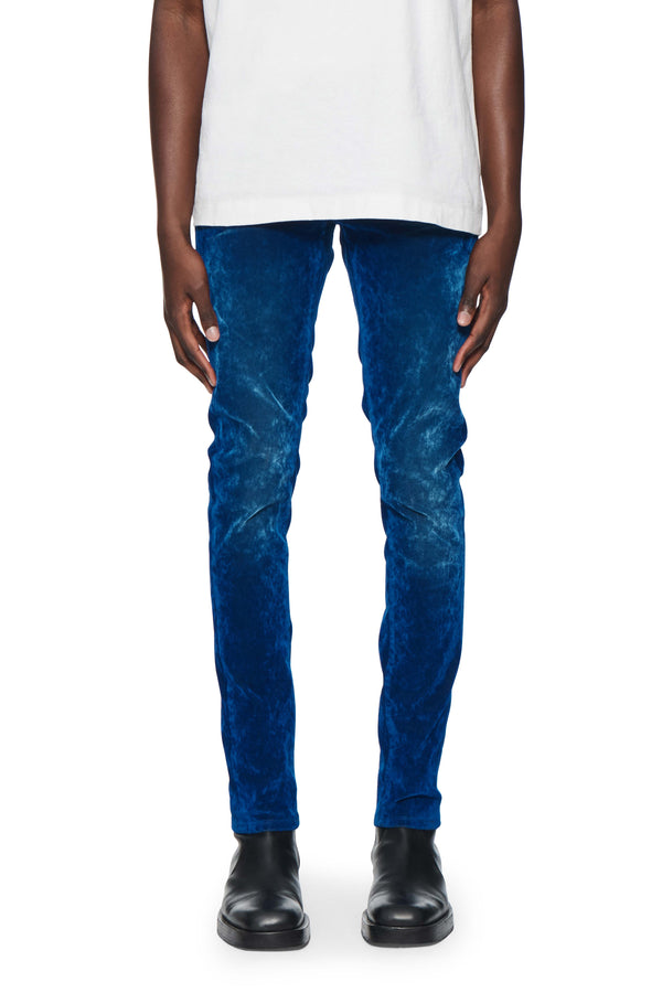 purple brand P001 Velour Flock Blue