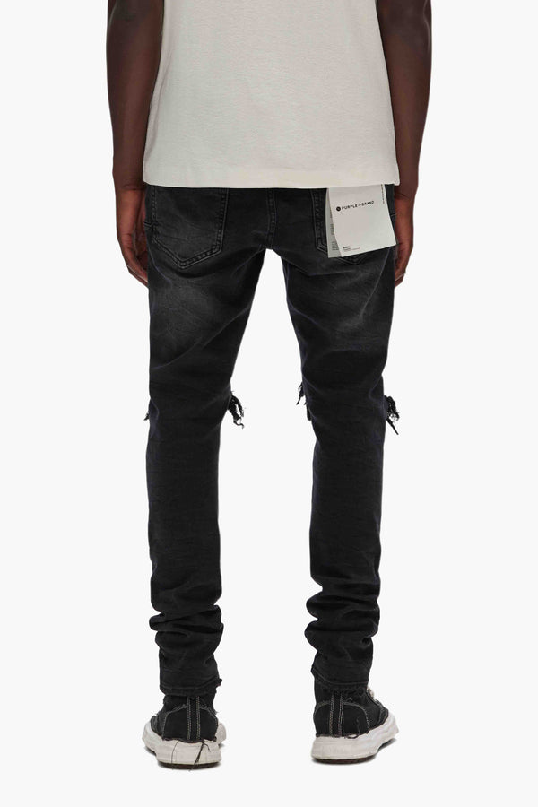 Purple Brand P002 Black Wash Blowout Black