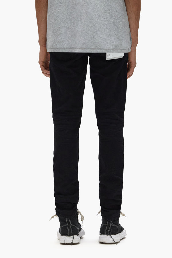 Purple Brand P002 Rinse Knee Slit Black