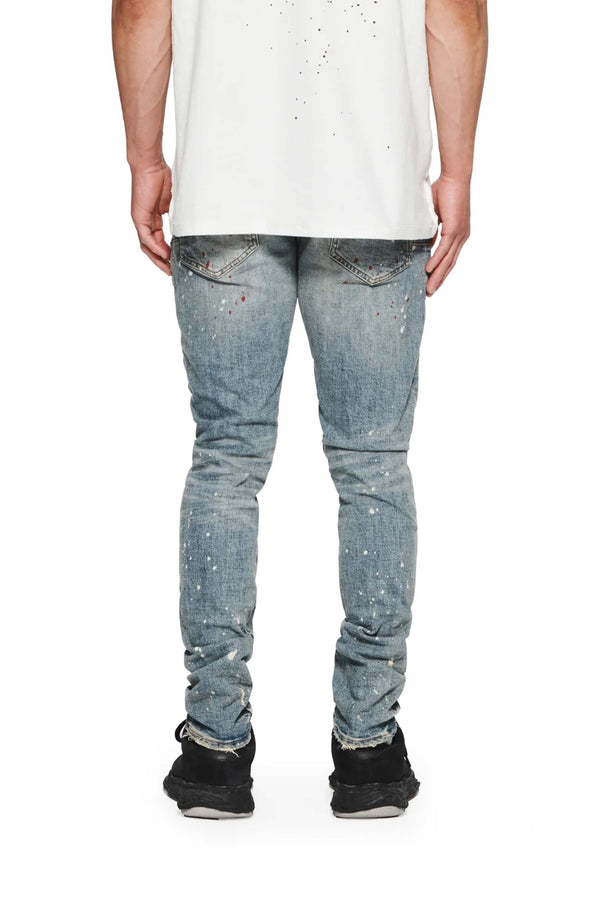 Purple Brand P002 Vintage Spotted Indigo Indigo