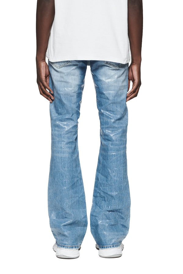 Purple Brand P004 Coated Flare Light Indigo