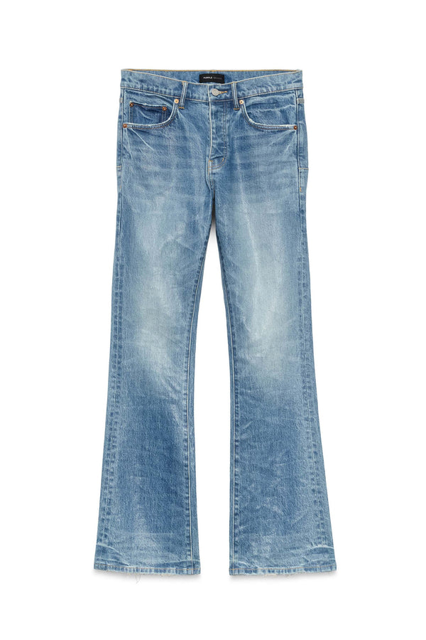 Purple Brand P004 Coated Flare Light Indigo