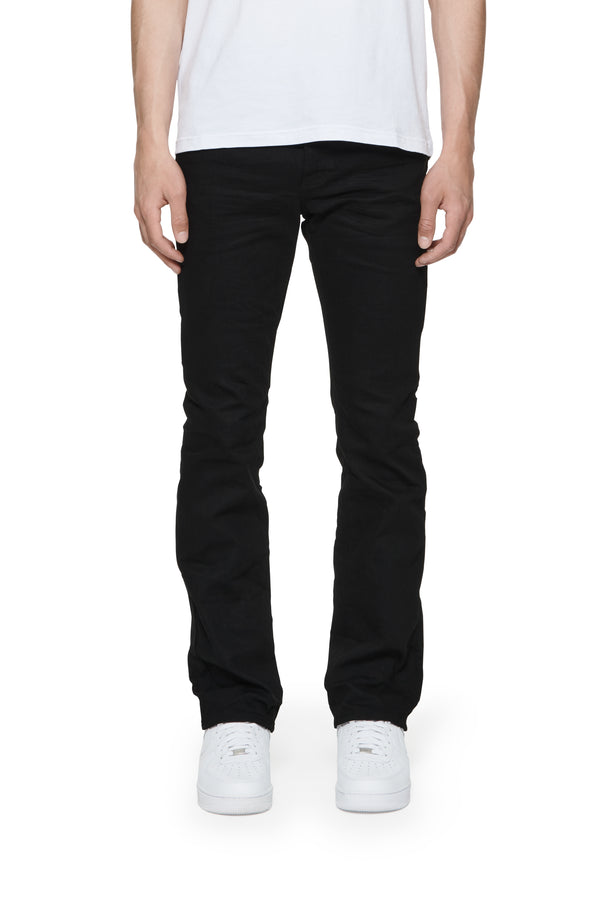 purple brand P004 Faded Black Flare Jeans