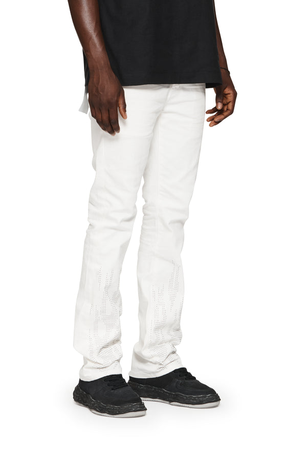 Purple Brand P004 Flamed Flare Off White