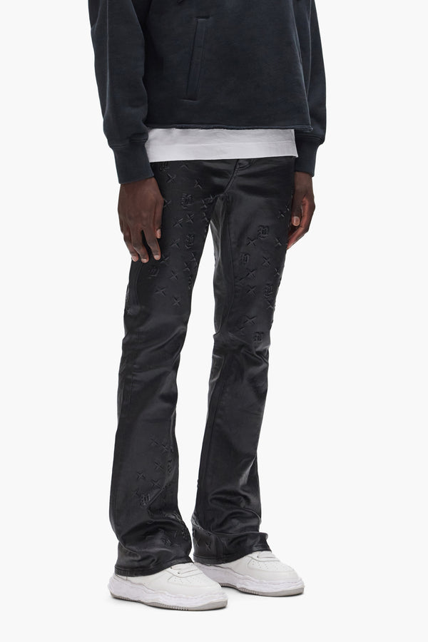 Purple Brand P004 Monogram Embossed Black