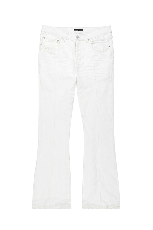 Purple Brand P004 Pintuck Flare Light Indigo