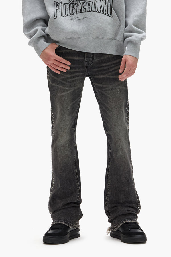 Purple Brand P004 Side Crystal Black