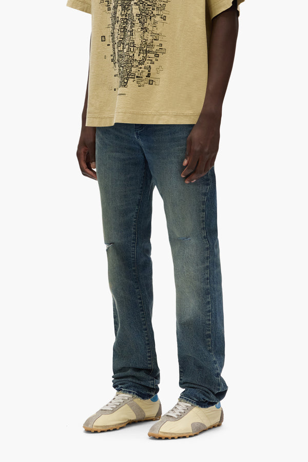 Purple Brand P005 Rough Quartz Dirty Dark Indigo