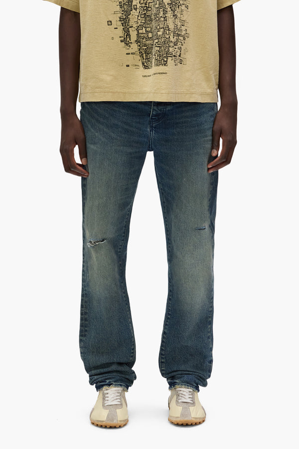 purple brand P005 Rough Quartz Dirty Dark Indigo