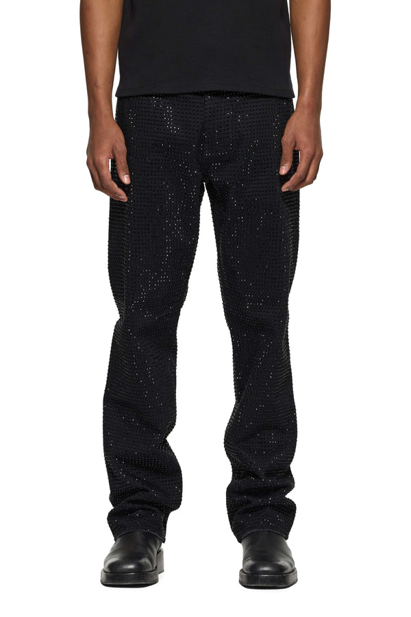 purple brand P011 Allover Crystal Black