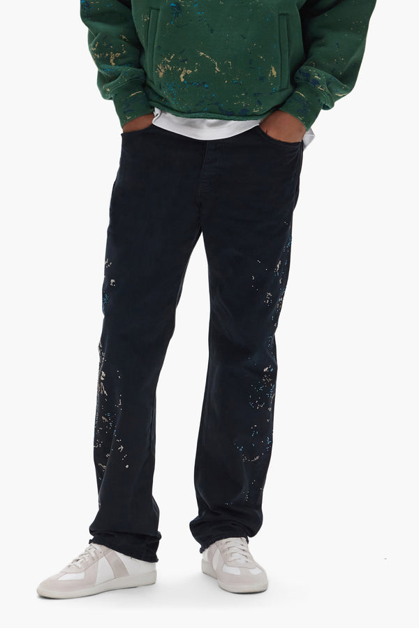 Purple Brand P011 Beaded Splatter Black