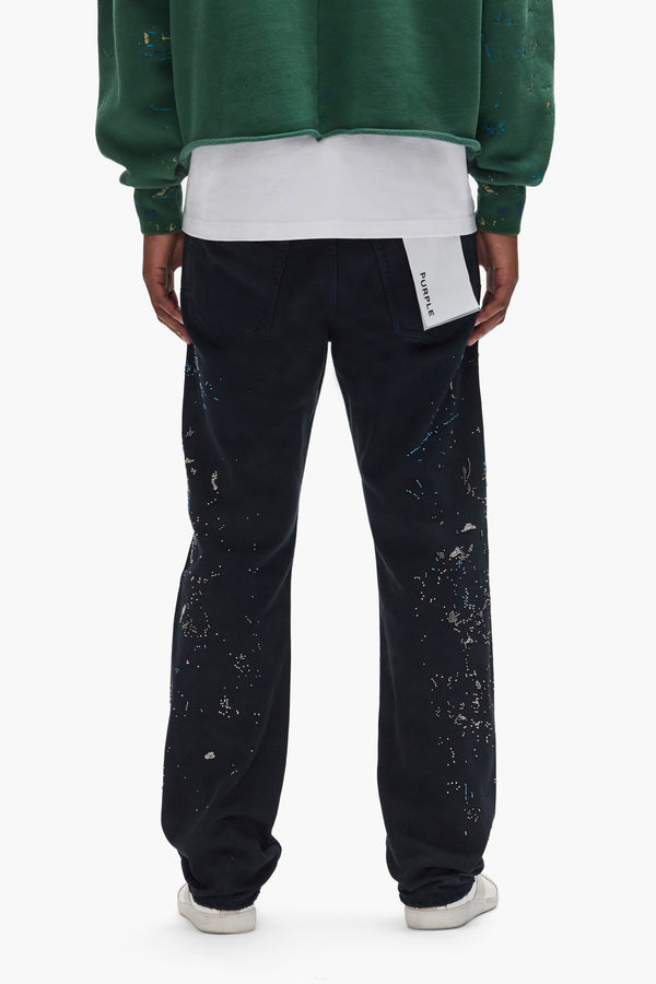 Purple Brand P011 Beaded Splatter Black