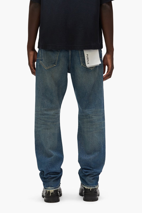 Purple Brand P011 Distressed Mid Indigo