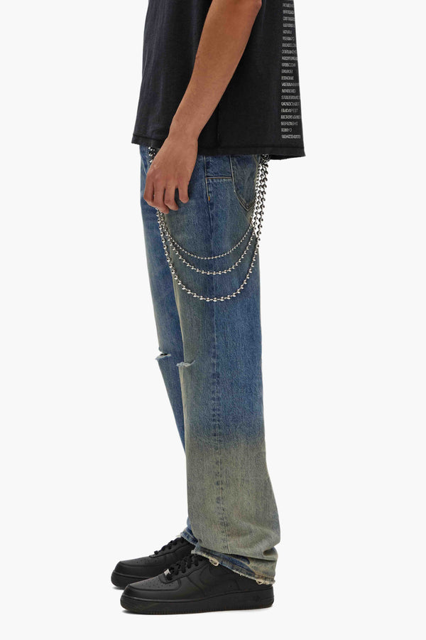 Purple Brand P011 Gaia Blowout Mid Indigo