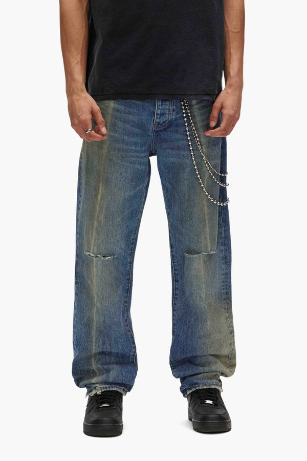 purple brand P011 Gaia Blowout Mid Indigo