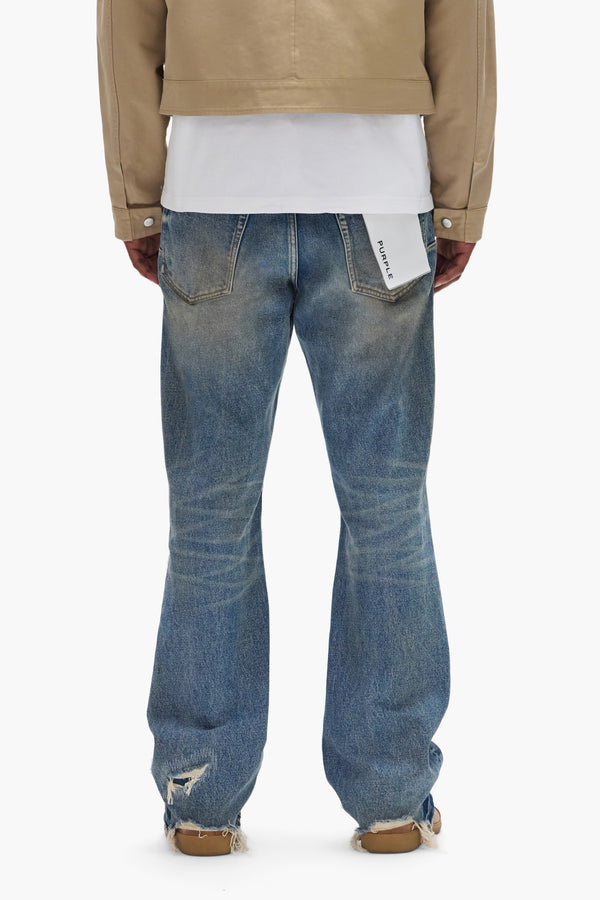 Purple Brand P011 Repair Blowout Mid Indigo