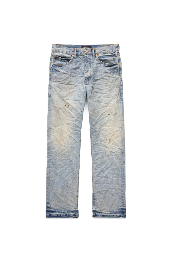 Purple Brand P011 Vintage Dirty Painted Light Blue