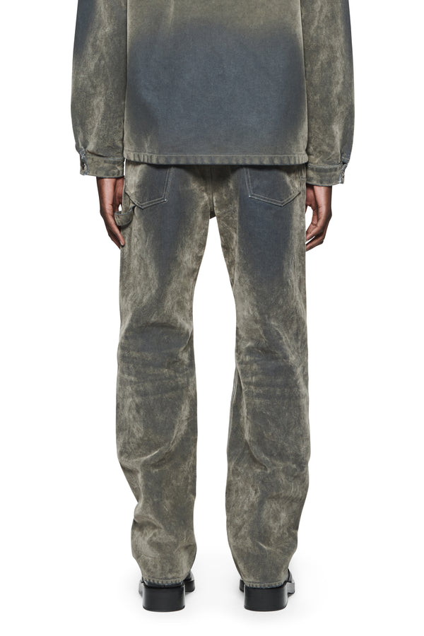 Purple Brand P015 Flocked Carpenter Green