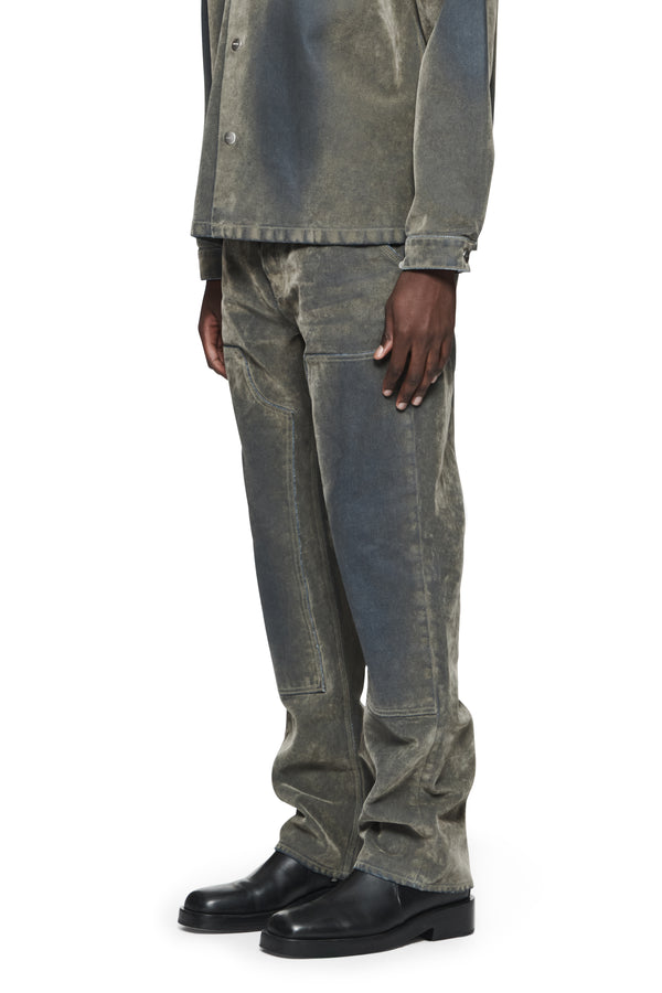 Purple Brand P015 Flocked Carpenter Green