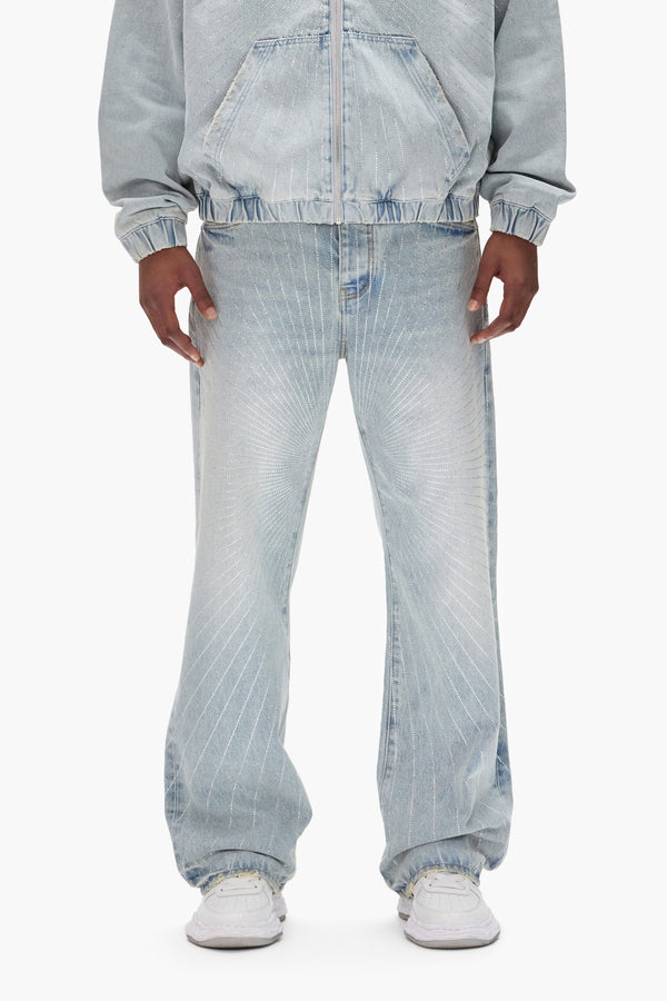 purple brand P018 Radial Hotfix Light Indigo