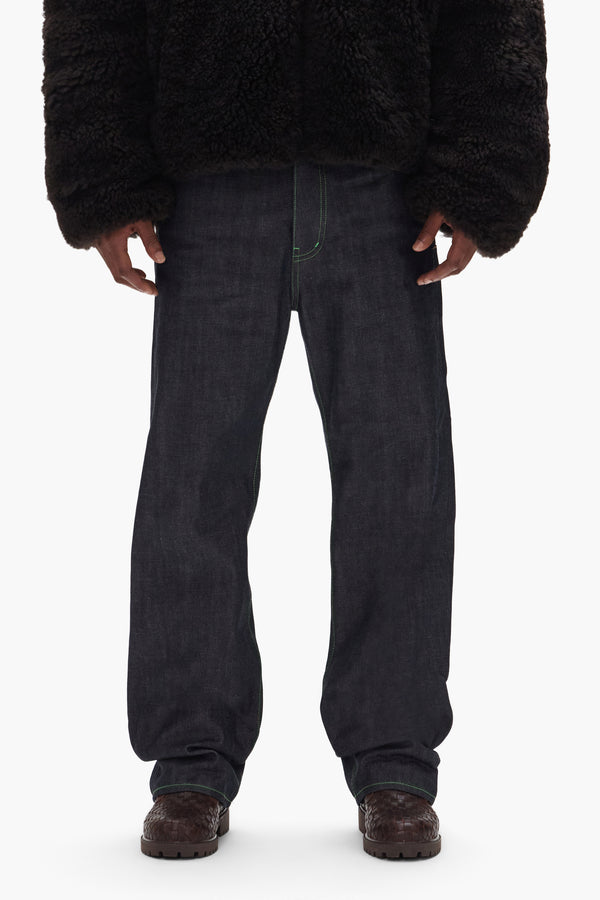 purple brand P018 Raw Dark Indigo