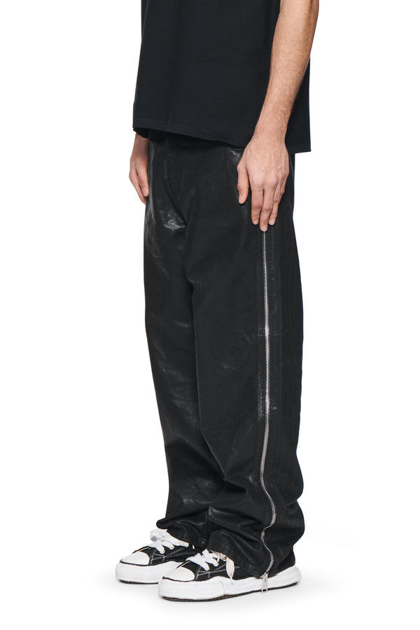 Purple Brand P018 Side Zip Coated Black