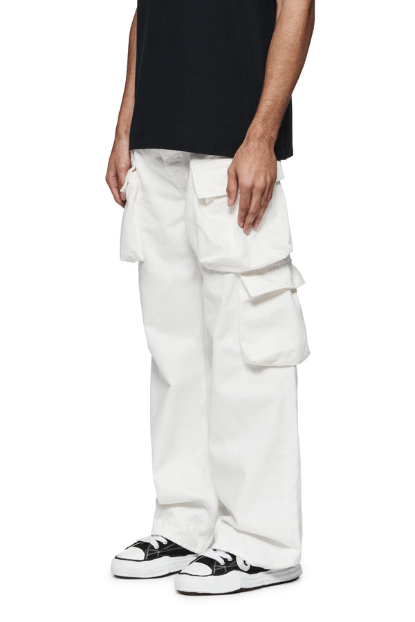 Purple Brand P018 Triple Pocket Cargo Light Indigo