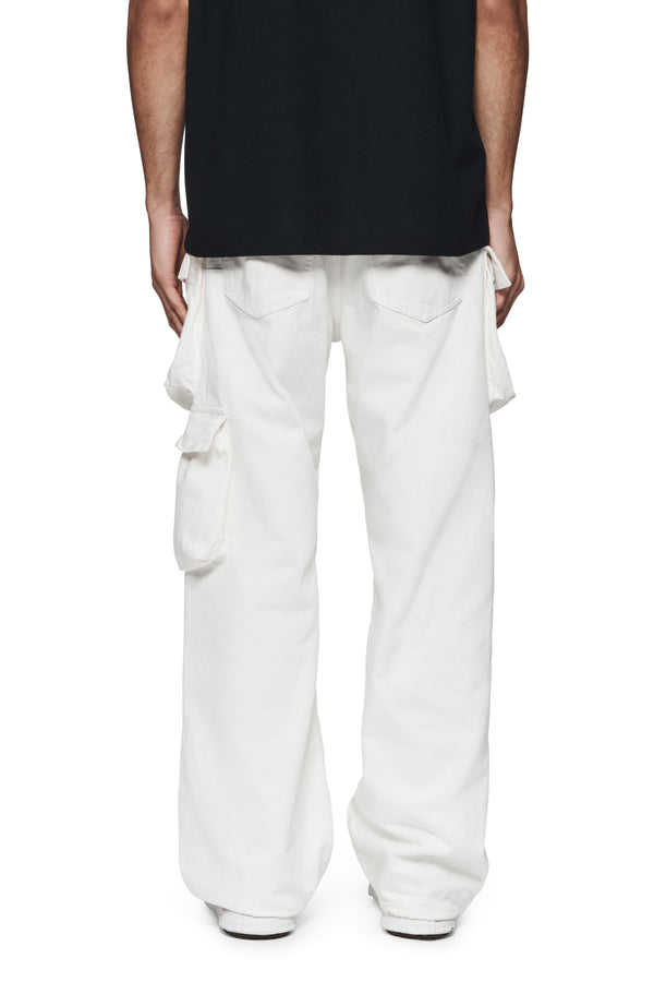 Purple Brand P018 Triple Pocket Cargo Light Indigo